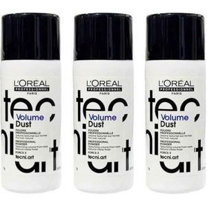 L'oréal Professionnel - Trio Tecni Art Volume Dust – 3 x 7 g – poeder volume en textuur sterkte 3