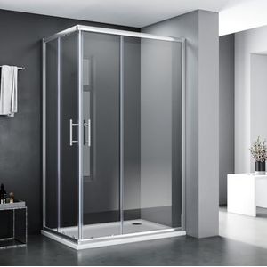 SONNI Douchecabine douchewand 120x90x185cm