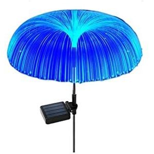 Zonne-LED-verlichting Buiten Waterdicht Zonne-energie Kwallen Tuin Decor Gazon Pathway Lamp 7 Kleur Veranderend (Color : 7 Color change, Size : 3Pcs)