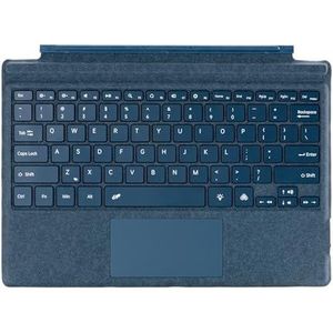 Matching Bluetooth Magnetic Keyboard voor Surface Pro3/4/5/6/7/7+ Computer (blauw)