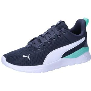 PUMA Anzarun Lite sportschoenen voor jongeren 38 Club Navy White Mint Blue Green