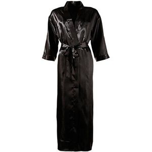 Cottelli Collection Kimono zwart L/XL