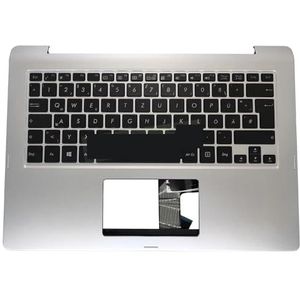 Frans toetsenbord C Palmrest voor ASUS voor Flip TP300 TP300LA TP300LD TP300LAB Duits Arabisch Italiaans Turks 90NB05Y1-R30380(German no backlit)