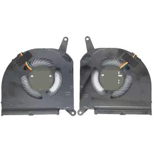 CPU + GPU-koelventilator voor Gigabyte voor Aorus 15G 15P RX7P RX7G 2021 RTX30 17G XB XC XD AERO 15 OLED RP75SA voor voor Aero 1