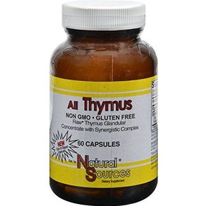 Natural Sources All Thymus 60 tabletten van Natural Sources