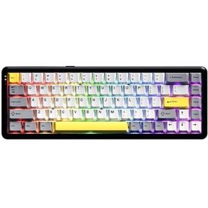 QPSJXN AK680 Magneetgolftoetsenbord met 1 ms latentie, compact design, ideaal voor games, draadloos dual 8K HH