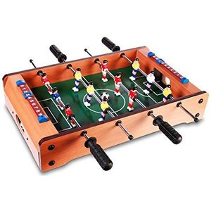 Spetebo Tafelvoetbaltafel 50 x 31 cm - Mini Kicker - massief voetbaltafel