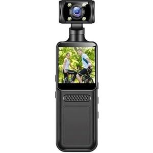 8K HD Handheld Pocket Camera 180 ° Roterende Mini Draagbare Camera Draagbare Nachtzicht Buitensportcamera(Camera)