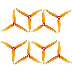 Gemfan SL 5130 4 Paar 3 Blade 1.5mm & 2mm 3 Inch PC Propeller voor 2004-2203 Motoren Racing Drone Quadcopter (1.5mm, Whisky)