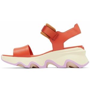 Sorel Kinetic Impact Y-strap hoge sandaal voor dames, Toscaanse Aura, 38 EU