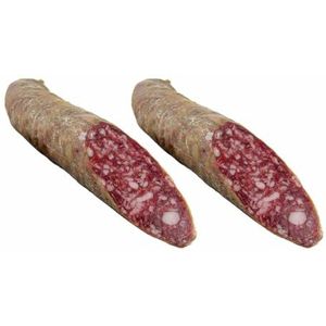 Linaje Negro® Pack X2 Extra Iberische worst, gemaakt met vlees en Iberisch aasvet, 1 kg gewicht, bevat paprika, genezen en gerijpt, glutenvrij, ideaal om bij elke gelegenheid te genieten