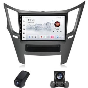 Android 13 Auto Radio geldt voor Subaru Outback 4 BR Legacy 5 2009-2014 met Bluetooth Navi 9 inch Touchscreen Auto Radio met FM/RDS DSP WiFi/AM Stuurwielbediening Achteruitrijcamera(NF-6)