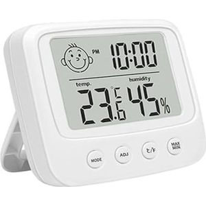 Digitale LCD Indoor Handige Temperatuursensor Vochtigheidsmeter Thermometer Hygrometermeter Nauwkeurige Monitor(E0828)