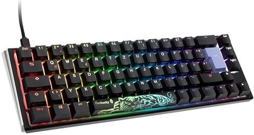 Ducky - One 3 Classic - Toetsenbord - Zwart/Wit - Bedraad - RGB LED