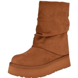 GUESS Dames Deinna Fashion Boot, Medium Bruin 210, 36.5 EU