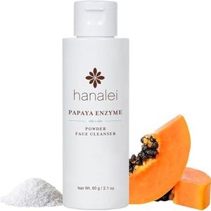 Hanalei Company Powder Face Cleanser van Hanalei (wreedheidsvrij parabenenvrij) (Papaya 60g)