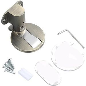 Magnetische deurstopper ponsvrij verstelbare zinklegering deurhouder verborgen deurstop vloergemonteerde stop deur hardware deurstops binnenshuis (verstelbare GB)