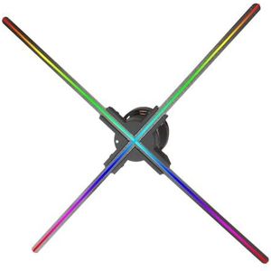 65CM 3D Fan Hologram Projector Afstandsbediening Reclame Display Wifi Led Sign Holografische Lamp Speler Hoge helderheid