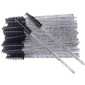 300 Stuks Oogwimper Applicator Mascara Wands Wenkbrauw Lash Extension Crystal Wimper Make-up Gereedschap voor Reizen