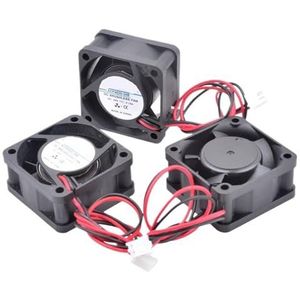 1 ventilator ACP4020 4 cm 40 mm 40 x 40 x 20 mm DC 5 V 12 V 24 V voor omvormer, router, voeding (5 V, 2 kogellagers_fixed color)