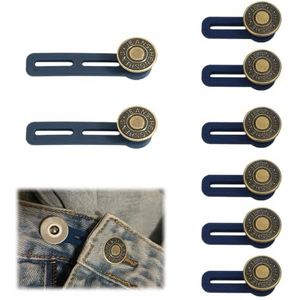 TRKETK 8 stuks broek taille extender verstelbare verlengde knoop jeans taille knop extender voor broek en rokken