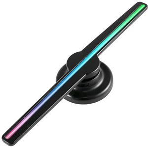 3D Fan Hologram Projector Wi-Fi Wandmontage Display Remote Advertising Logo Licht Afbeeldingen Video Led Sign Holografische Lamp Brede toepassing