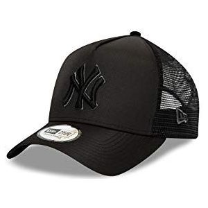New Era MLB NEW YORK YANKEES Tonal Black A-Frame 9FORTY Trucker Cap