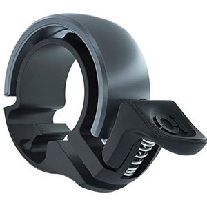 Knog Fahrradklingel Oi Classic Small, 22,2 mm, Schwarz Grau, KNCS