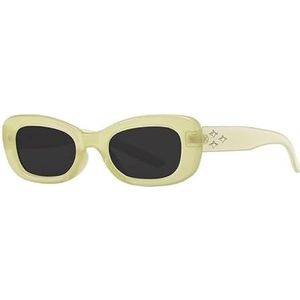 Zonnebril met klein frame Zonnebril Dames Zomerzonnebrandcrème Premium zonnebril (Color : Jade(Polariser))