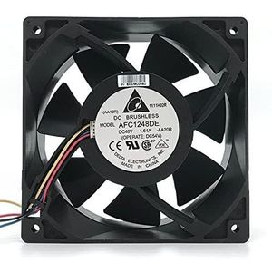 For 48V 1.64A AFC1248DE - 4-Wire Speed Control for Optimal 12038 12CM Gale Volume Fan LMNCBVYA
