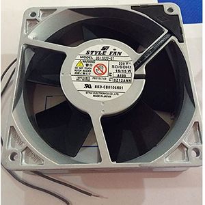 Original US12D22-GT 220V 16/15W 120 * 120 * 38MM 2line all-metal high temperature resistant fan