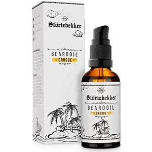 Störtebekker® Premium Baardolie voor dagelijkse baardverzorging van 3 dagen baard of volle baard - 50ml Baardolie Veganistisch - Baardolie Mannen met aangename geur - Hoogwaardige ingrediënten - Made in Germany