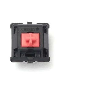 JJCFGRDM Mx schakelaar 3-pins 5-pins Mechanisch toetsenbord bruin blauw rood wit helder zilver schakelaars (Maat: 47 stuks, kleur: stil rood 3-pins)