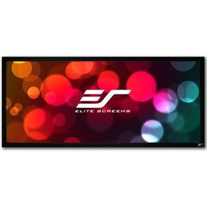 Elite Screens EZ Frame projectiescherm 3,17 m (125 inch) 2.35:1 - projectiescherm (handmatig, 3,17 m (125 inch), 124,5 cm, 2,92 m, 2,35:1, wit)