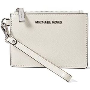 Michael Kors Jet Set Kleine Portemonnee, Optisch Wit, One Size, Jet Set Kleine Portemonnee