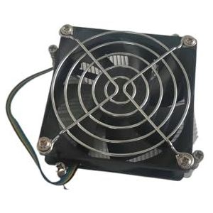 Industriële CPU-ventilator met 8025 high-speed ventilator en stroomafdekking, 115x platform