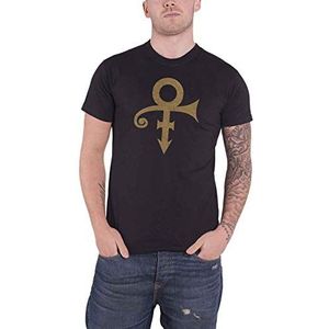 Prince T Shirt Symbol logo Purple Rain nieuw Officieel Mannen