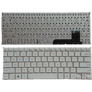 Amerikaans Russisch Spaans Latijns Arabisch Braziliaans Portugees Toetsenbord voor VivoBook Q200 Q200E S200 S200E X200 X201 X201E(US White)