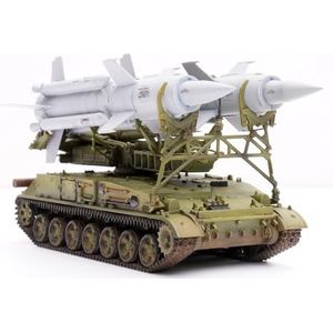 1 72 For SA-4 Ganev Launcher Soviet Sam-4 Anti-aircraft Missile Tracked Tank Combat Vehicle Finished Plastic Model Toy Gift