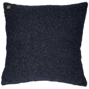 Warmpi® Draadloos Warmtekussen incl. Warmpi® Powerbank (10.000mah) - Teddy Donkerblauw boucle -Het elektrisch verwarmde kussen heeft ook kabel van 3m voor opwarming via stopcontact of USB (Dark Blue)