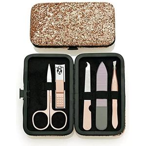 Nagelknipper Manicure Pedicure, Nagelknipper Set RVS Nagelknipper Nail Art Tool 5 stks/set (Kleur: B, Maat: 5 stks/set) (Color : A, Size : 5pcs/set)