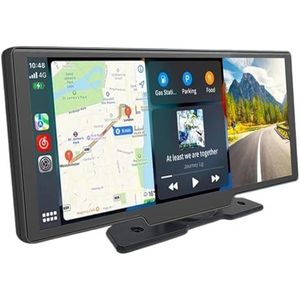 10,26"" Autoradio Multimediaspeler Draadloze CarPlay Android Touchscreen Auto DVR Recorder Dashboard Compatibel for Toyota/Nissan