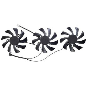 87MM TH9215B2H-PFB01 DC12V 0.45A 4-Pin Graphics Card Fan For GAINWARD for GeForce for RTX 3090 3080 3070 for Phantom(3PCS Set)