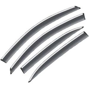 Zijwindschermen Venster Vizier Voor Subaru Voor Outback Bs Voor Legacy 2015-2020 Auto Side Vent Rook Deflector Covers Zon Regen Guard Exterieur Accessorie Winddeflectors