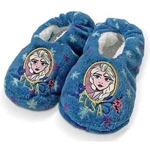 Winter Slippers Gesloten Disney Frozen Antislip Pluche Meisjes 5899, Blauw, 25/26 EU