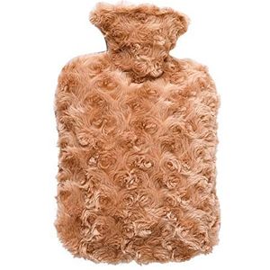 DieffematicRSD Warmwaterkruik 1500ml wasbare warmtetherapie dikke zachte pluche veilige winter duurzame warmwaterfles verwijderbaar lekvrij met dekking warm draagbaar (Color : 2)
