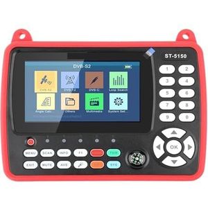 Satlink DVB-S2 +DVB-C+DVB-T2 Combo MPEG4 HD H.265 Satellietzoekermeter H.265 HEVC MPEG-4 QPSK 8PSK 16APSK 4,3 Inch TF Eenvoudig In Gebruik