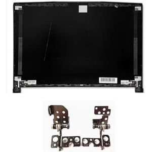 WANGHUIH LCD Back Cover Top Case Voorkant Scharnieren Compatibel met MSI GF65 Dunne 9SD/9SE/9SEXR/10SER MS-16W1 Laptop (A+H)