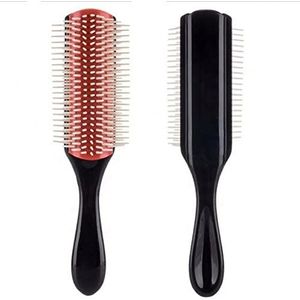 DieffematicSZ kam Curly Hair Styling Hair Comb Air Cushion Straight Hair Nine Row Hair Comb Rib Comb Salon Tool