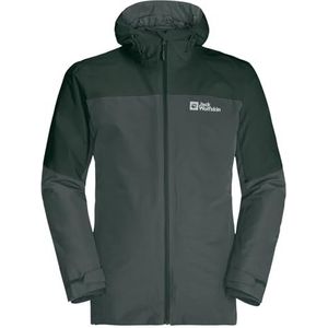 Jack Wolfskin Jas voor heren, Leisteen Groen, M